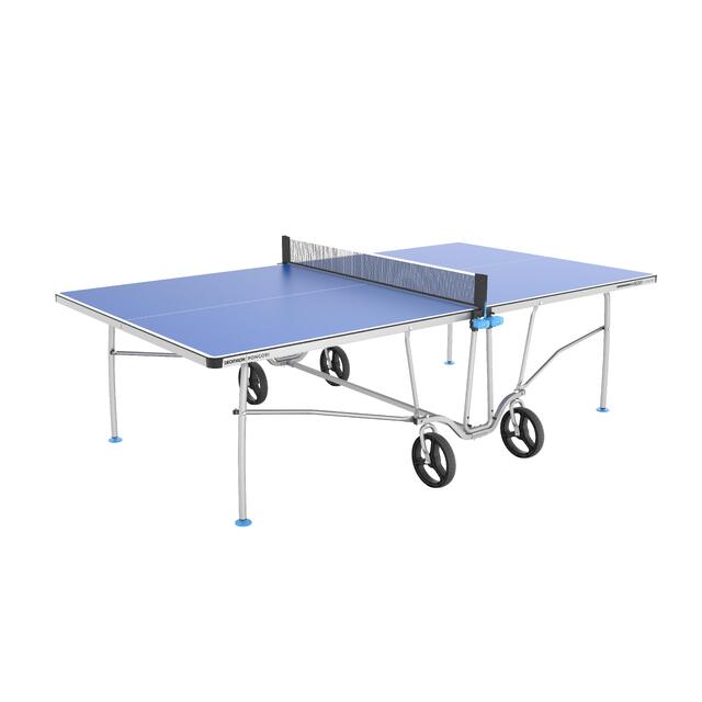 Mesa ping pong exterior plegable tablero 4 mm Pongori PPT 500.2
