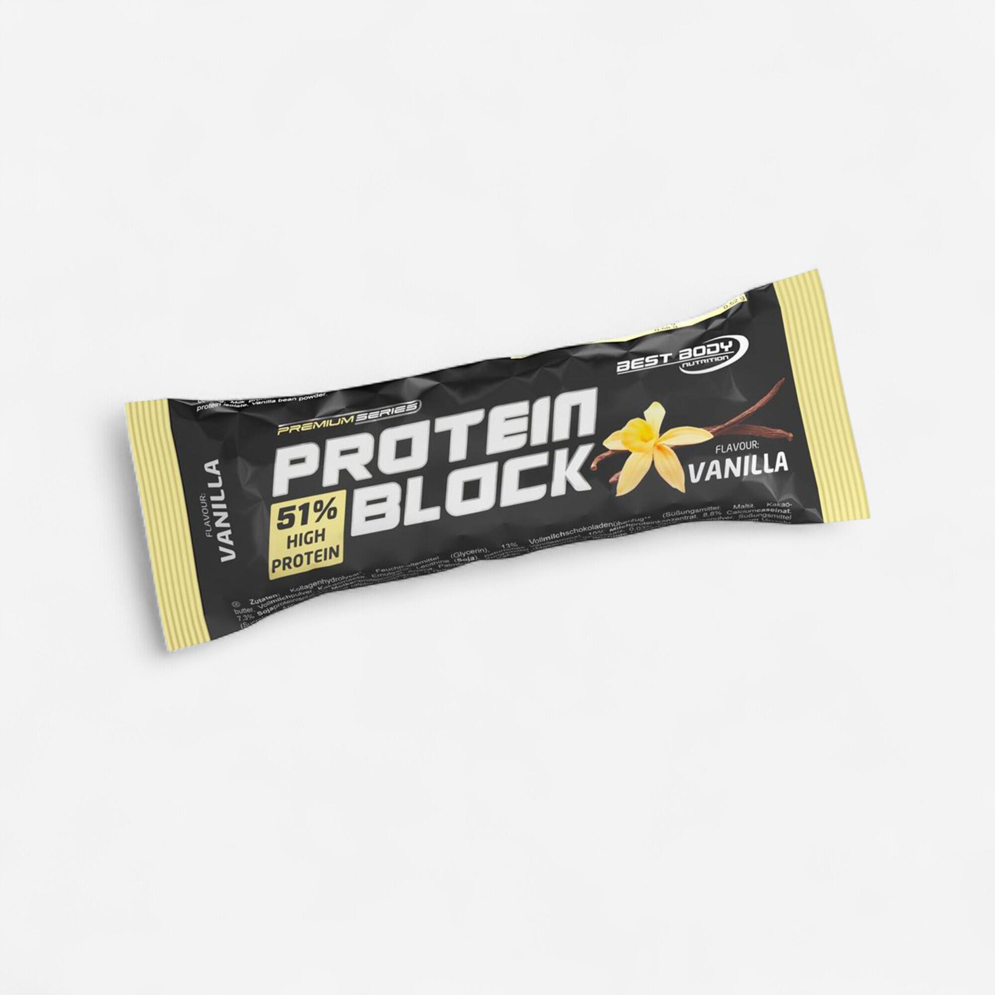 QNT 90 g Protein Bar Protein Block - Vanilla
