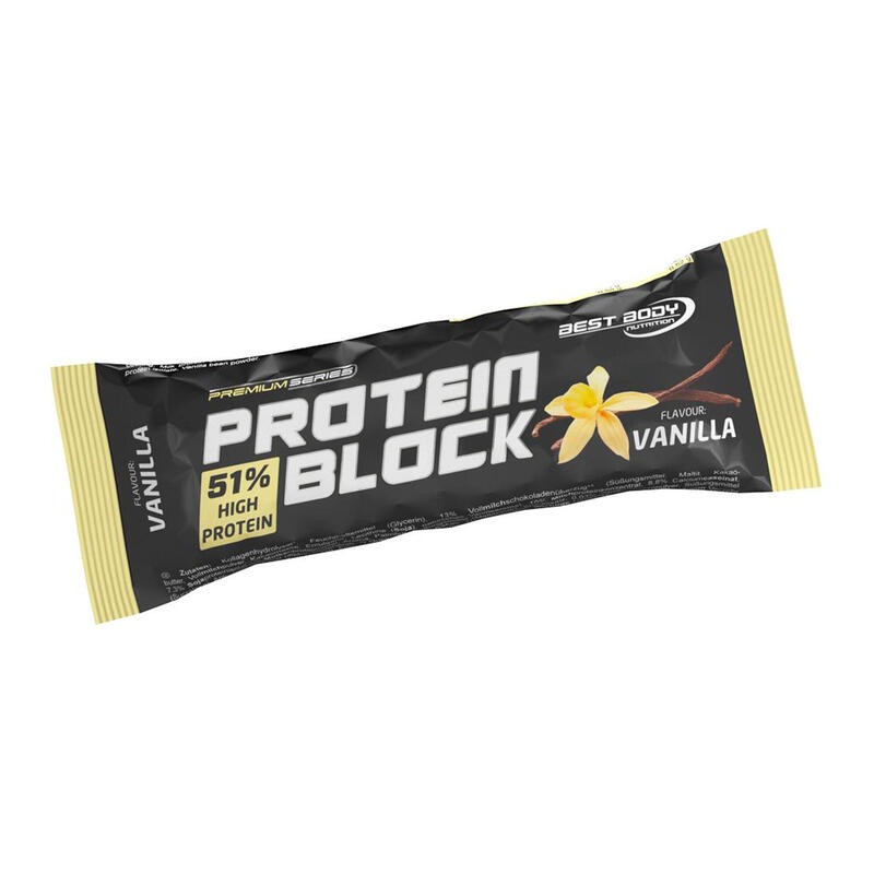 Barre protéinée - Protein Block Best Body Nutrition Vanille 90g