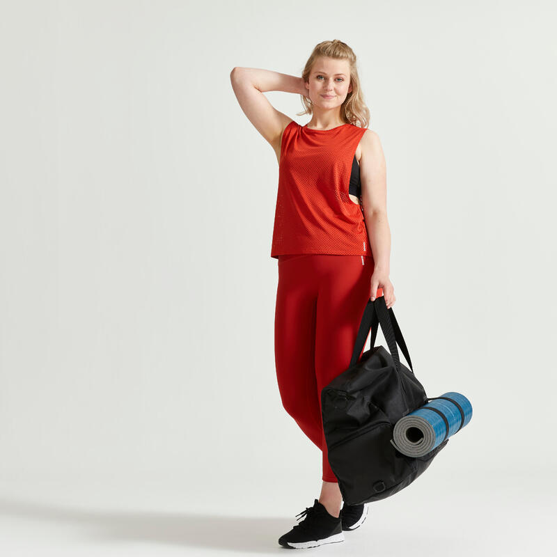 Fitnesstasche 50 l - schwarz