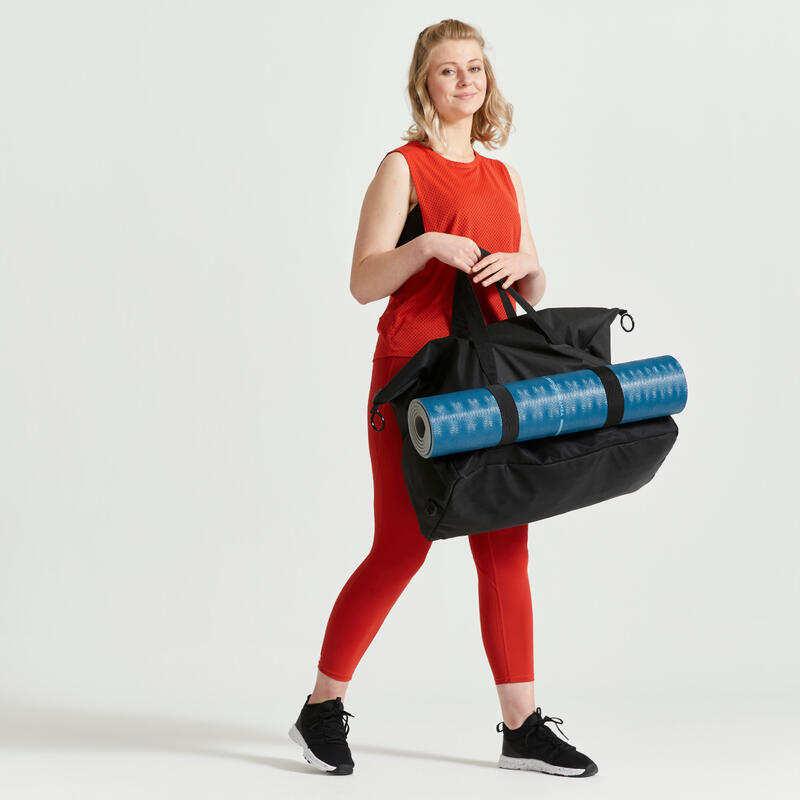 Fitnesstasche 50 l - schwarz