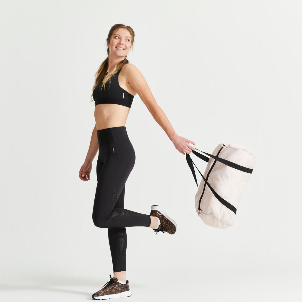 Maleta Fitness Rosa Plegable 30 l
