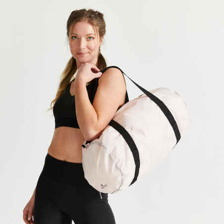 Fold-Down Fitness Bag 30L - Pink