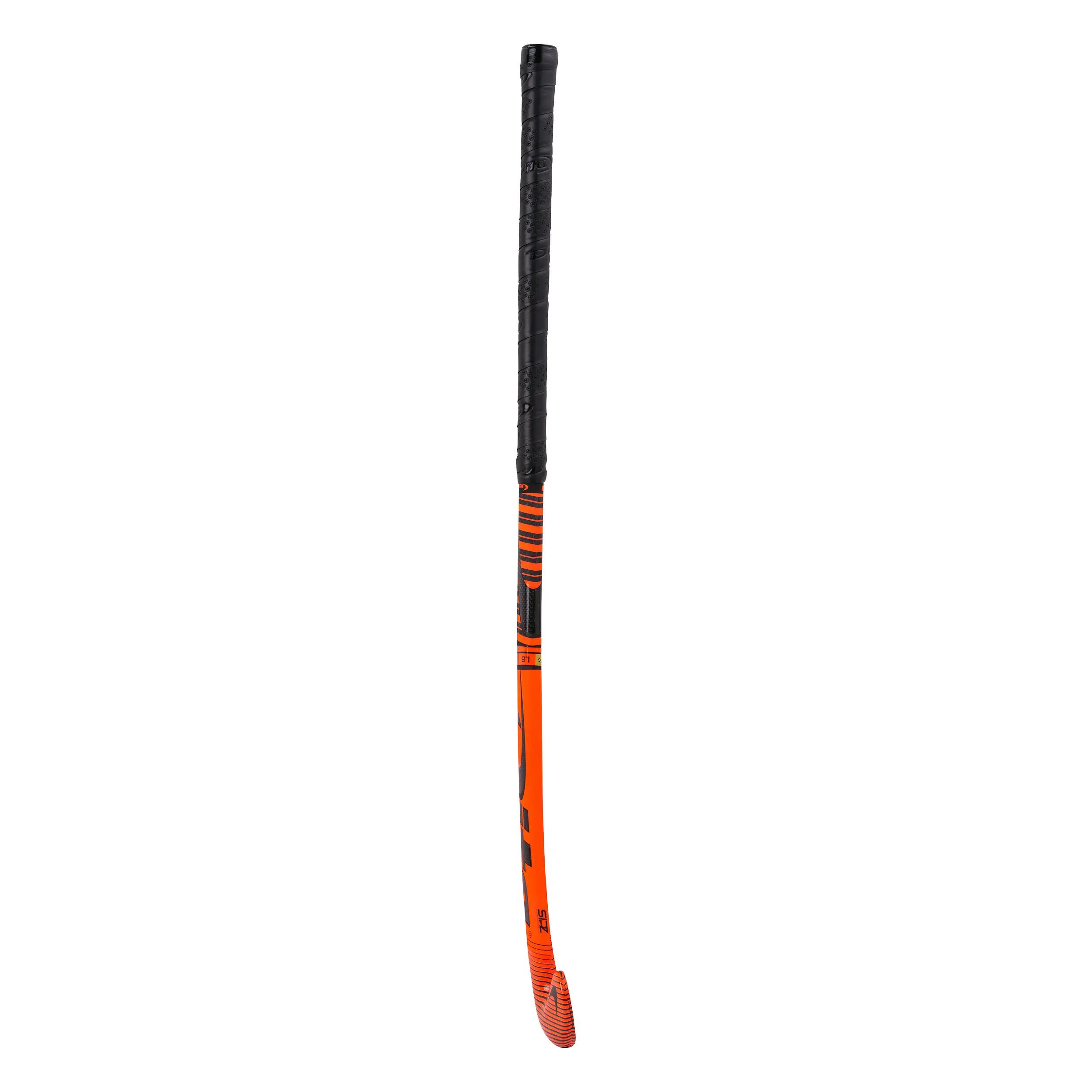Kids' Advanced 60% Carbon Low Bow Field Hockey Stick Carbotec Light Youngstar C60 - Red 11/12