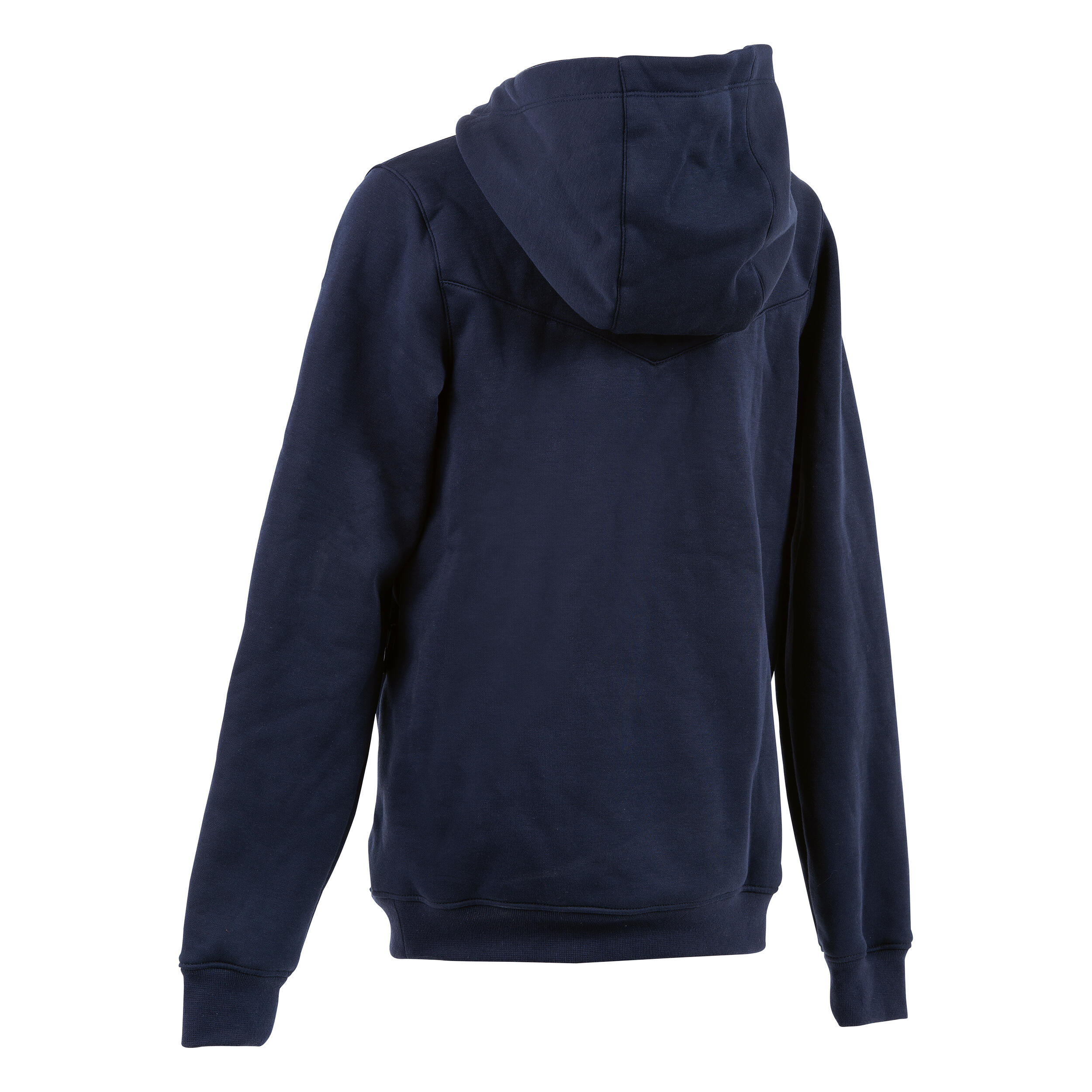 Gebraucht - Kinder Feldhockey Hoodie mit Zip - FH500 marineblau 2/4