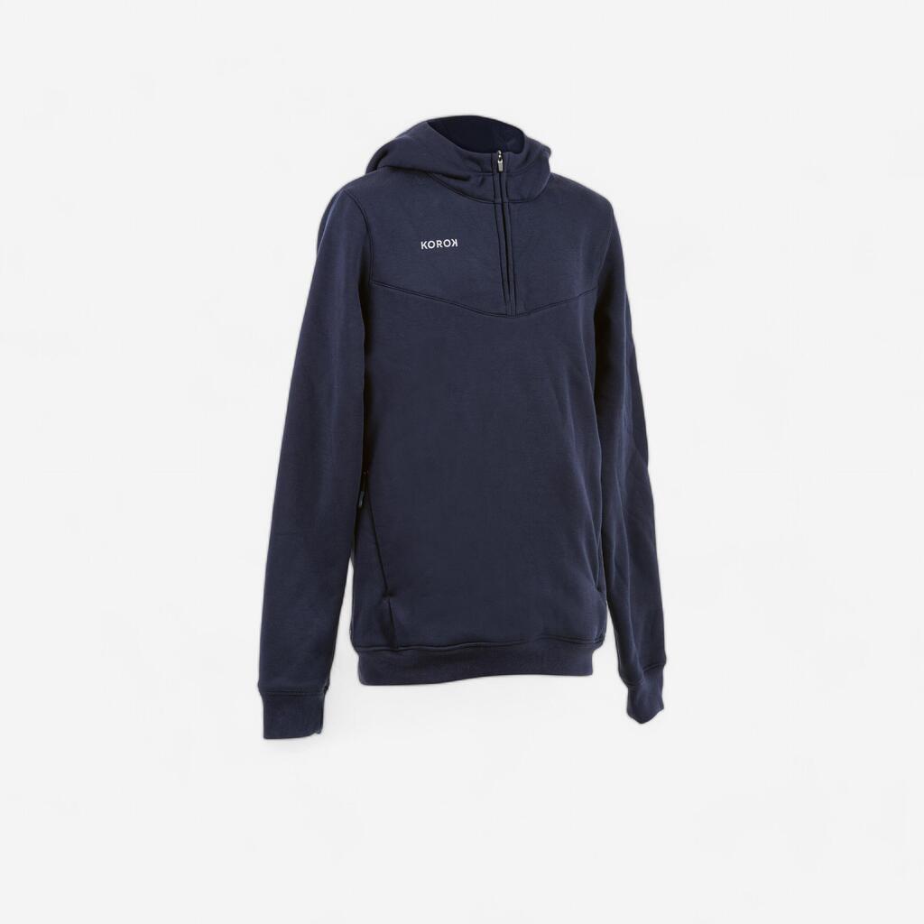 Kids' Field Hockey Sweatshirt FH500 - Navy Blue