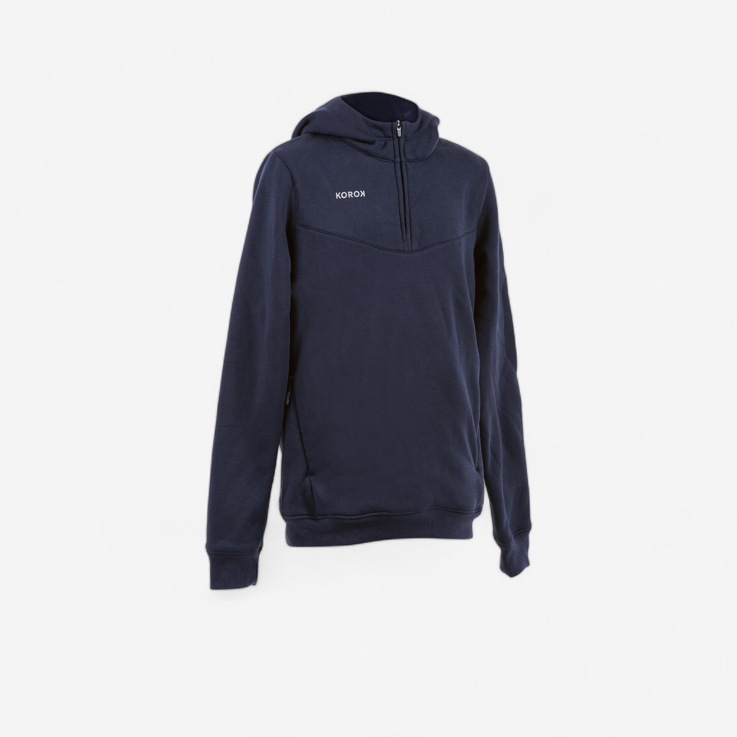 KOROK Men's Field Hockey Sweatshirt FH500 - Navy Blue