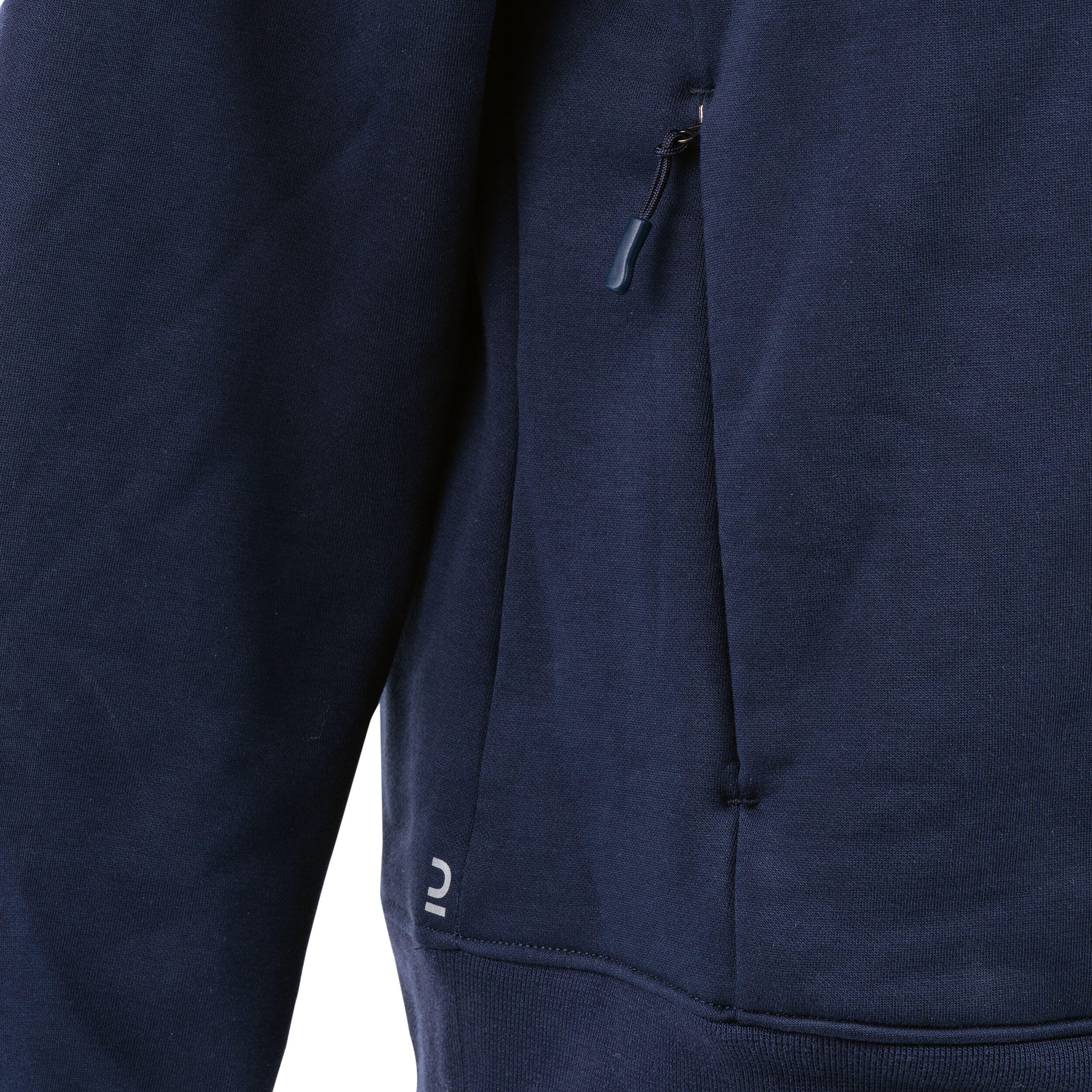 Felpa hockey su prato donna FH 500 blu 4/4