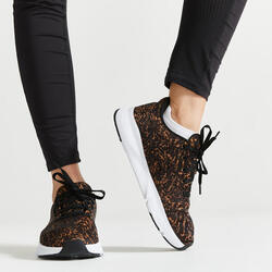 Fitnessschoenen voor dames 120 luipaardprint | DOMYOS | Decathlon.nl