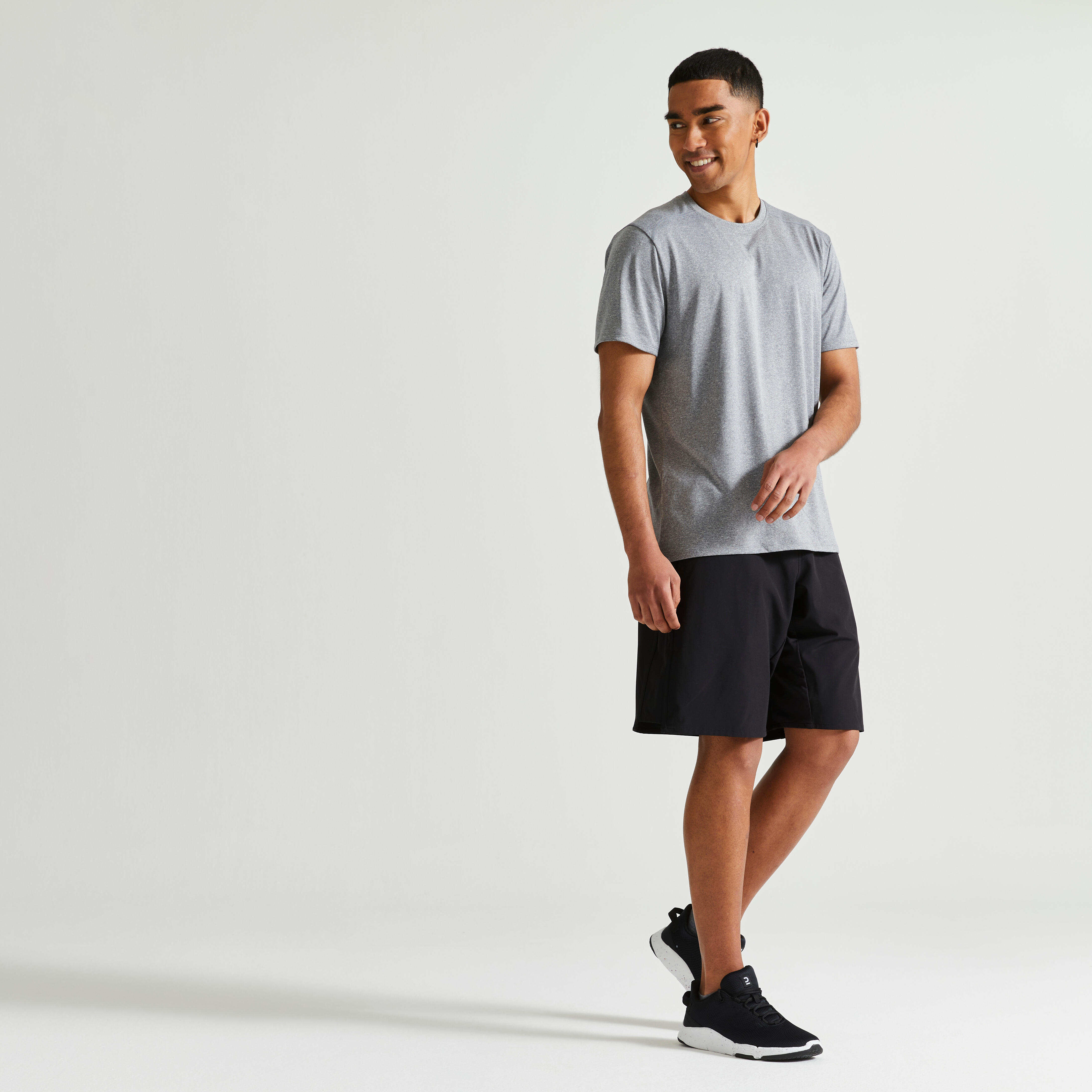 Men's Gym Shoes - 100 Black - DOMYOS