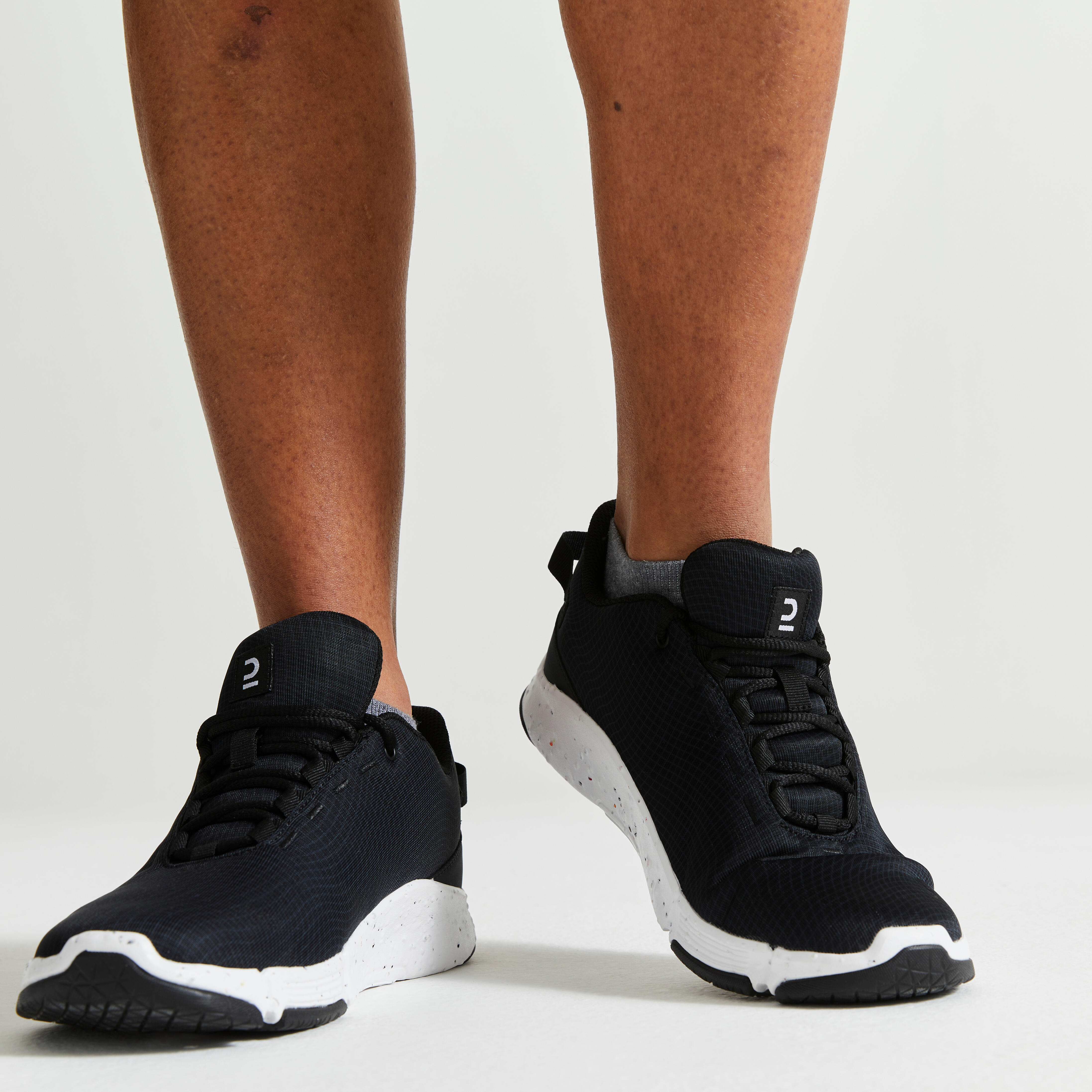 Men's Gym Shoes - 100 Black - DOMYOS