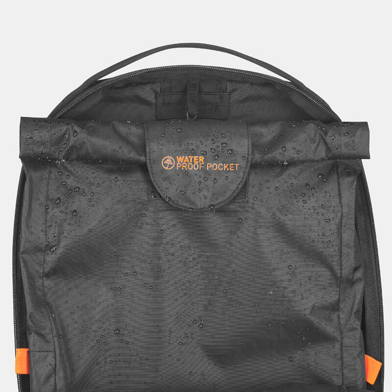 Kayak/Dağ Bisikleti Sırt Çantası - 23 L - Siyah/Beyaz - FR/AM 100 23 L