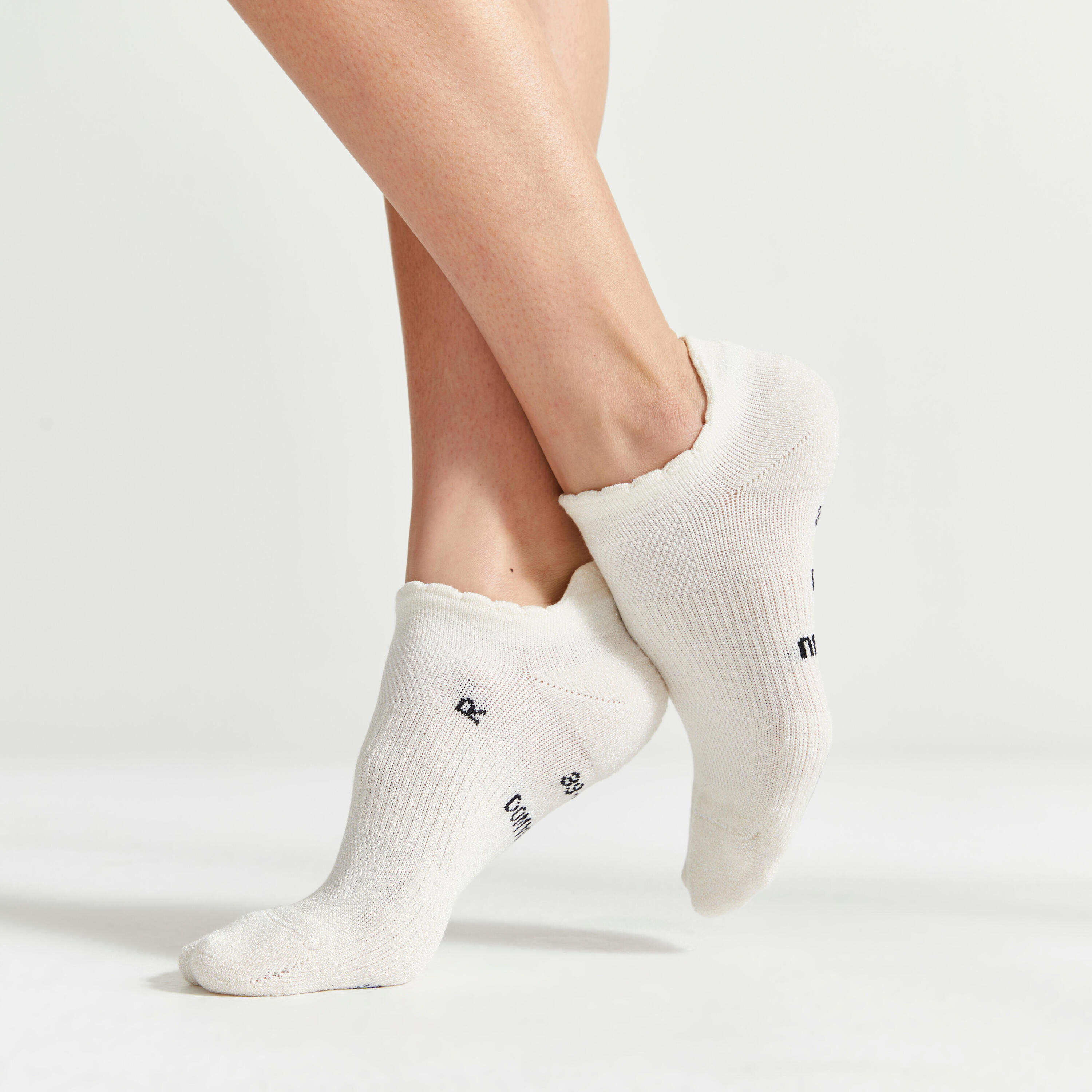 Invisible Fitness Socks - Sparkly 4/10