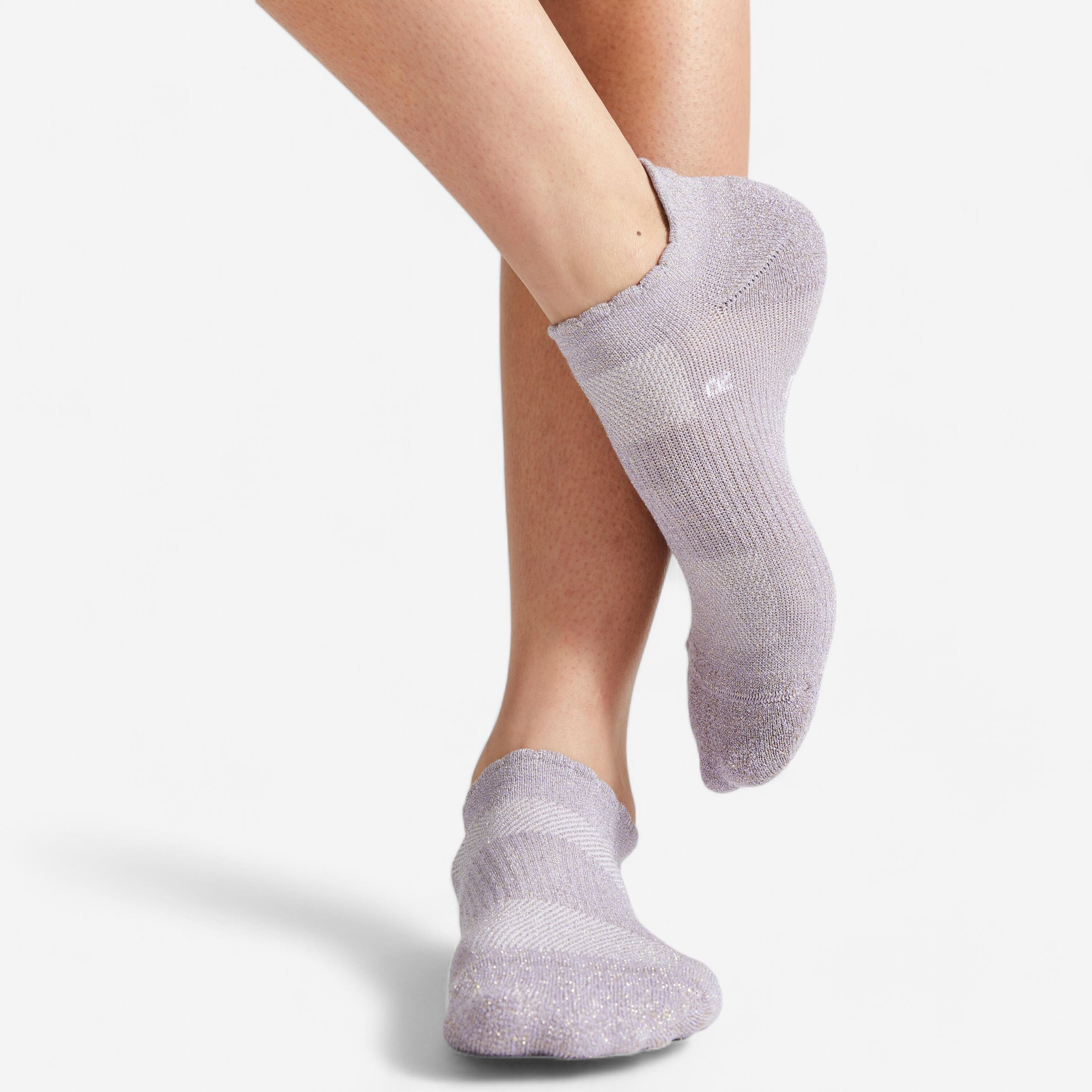 DOMYOS Invisible Fitness Socks - Sparkly