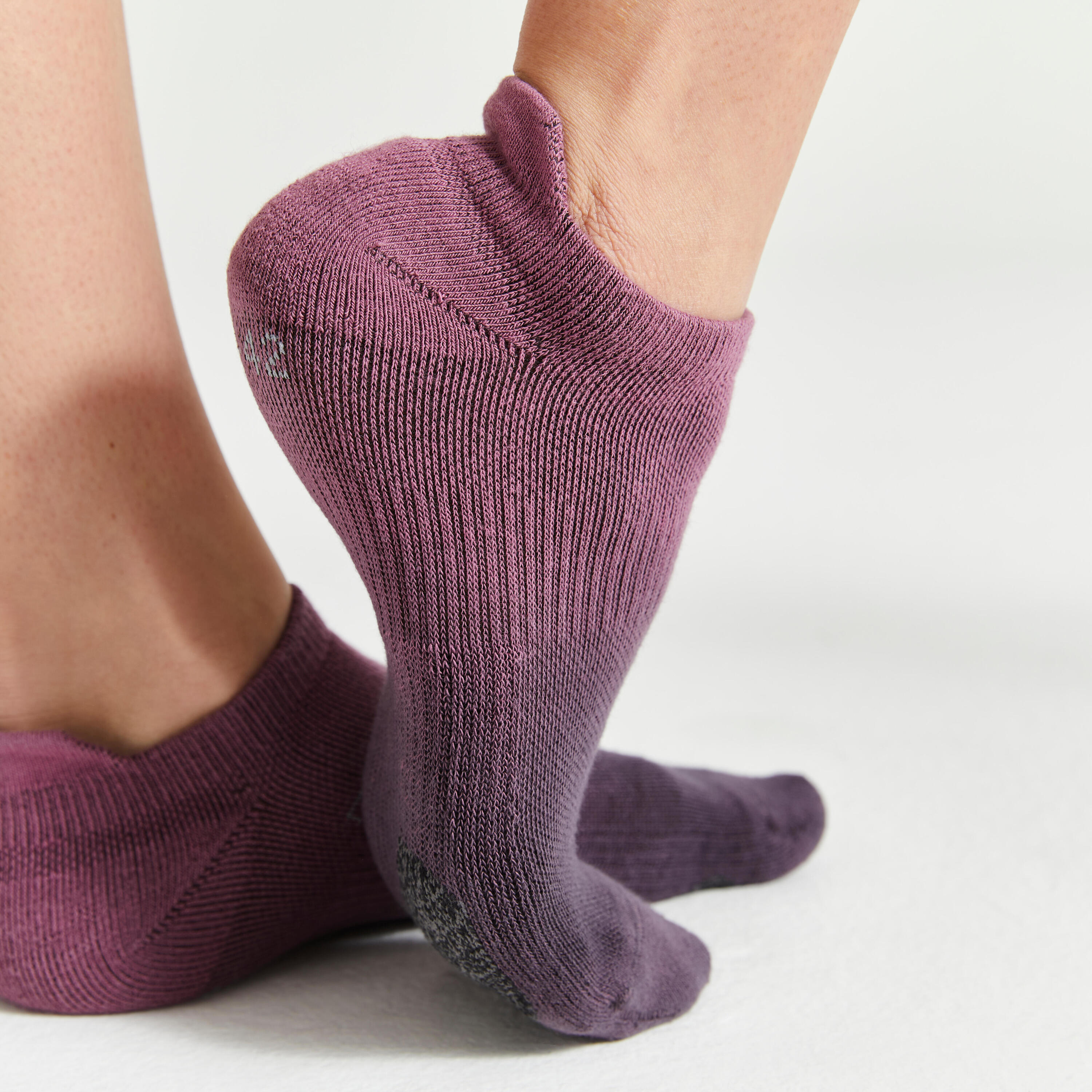 Invisible Cotton Fitness Cardio Training Socks Twin-Pack 3/7