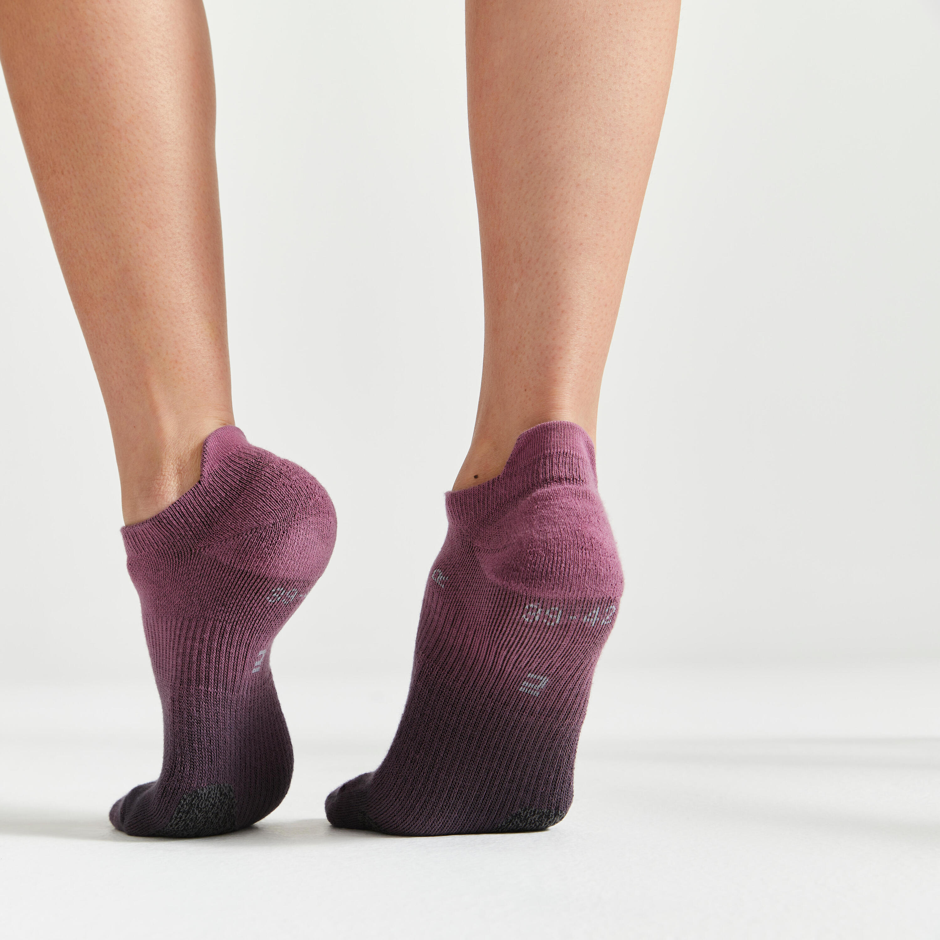 Invisible Cotton Fitness Cardio Training Socks Twin-Pack 2/7