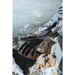 Protection des mains hiver: Gant cuir chaud, tactile - MONTBLANC Gants pour  Professionnels‎