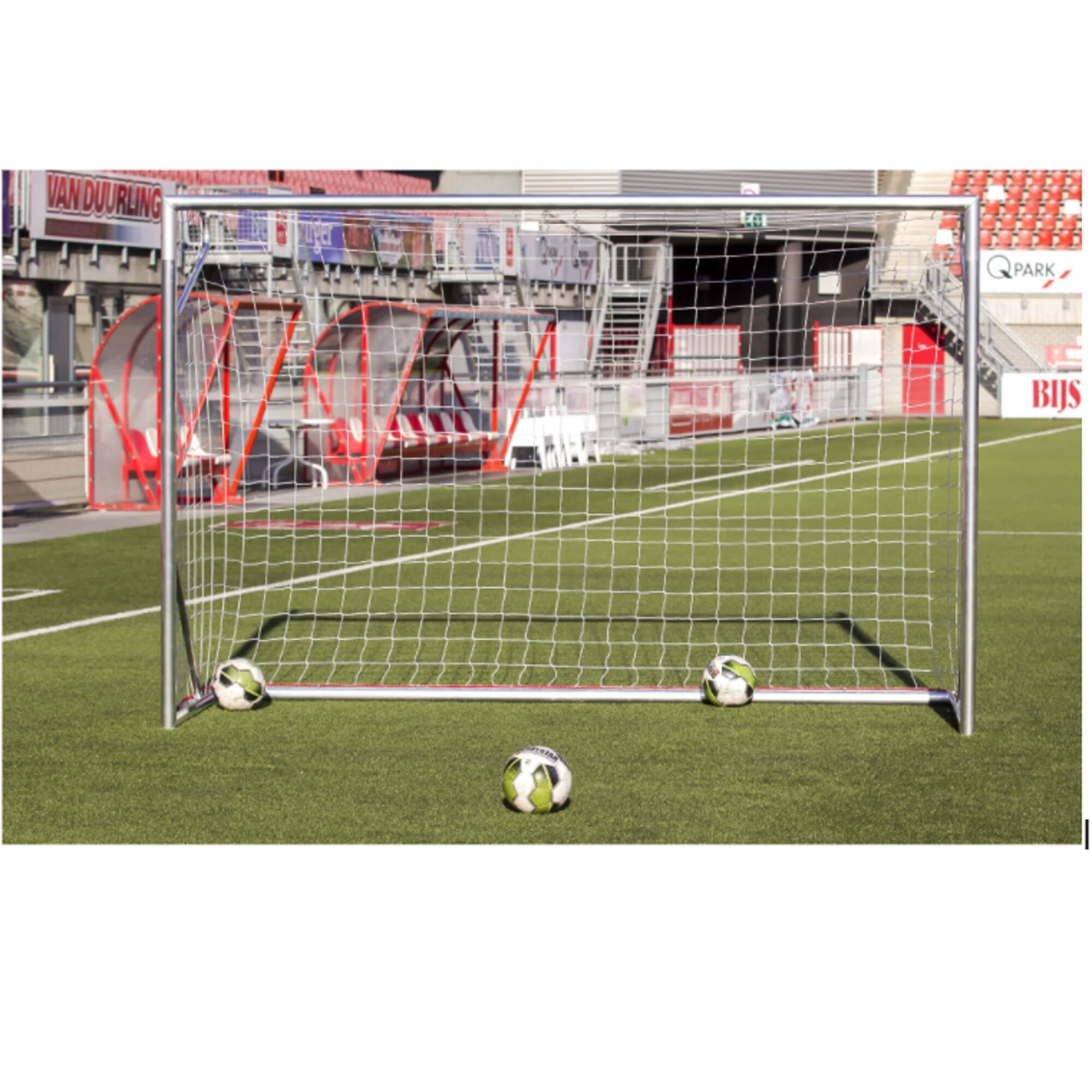 Fußball Tor Aluminium - AluSport TP360N weiß 2/11