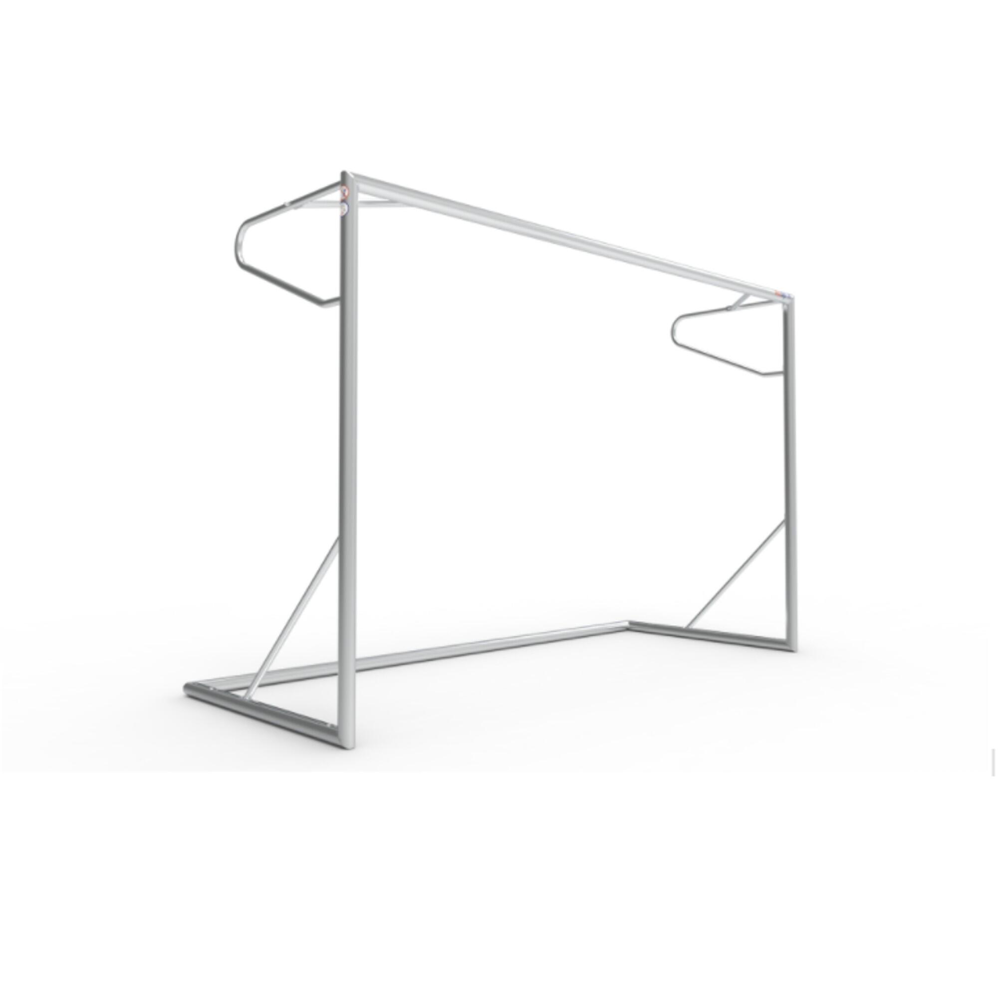 Fußball Tor Aluminium - AluSport TP360N weiß 3/11