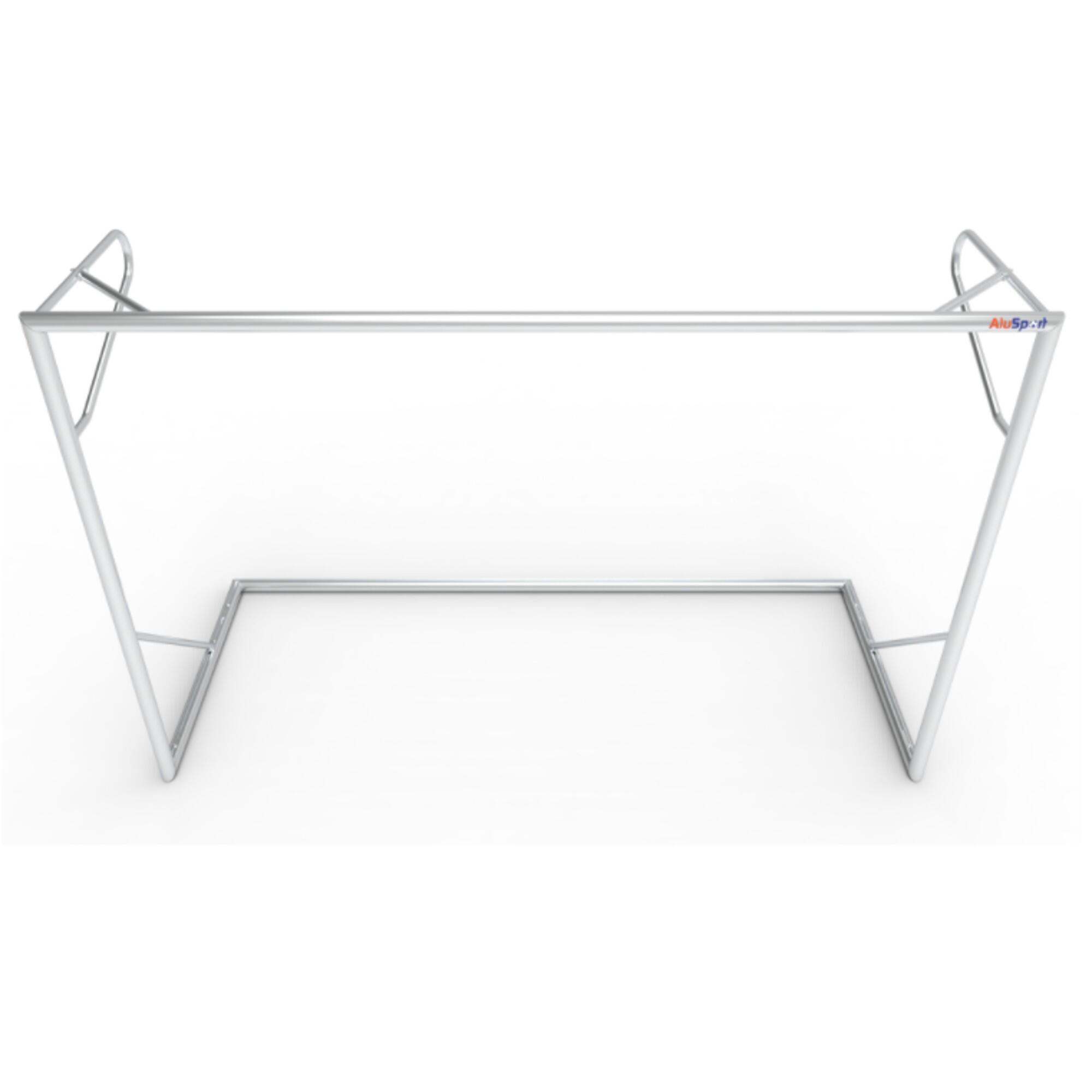 Fußball Tor Aluminium - AluSport TP360N weiß 6/11