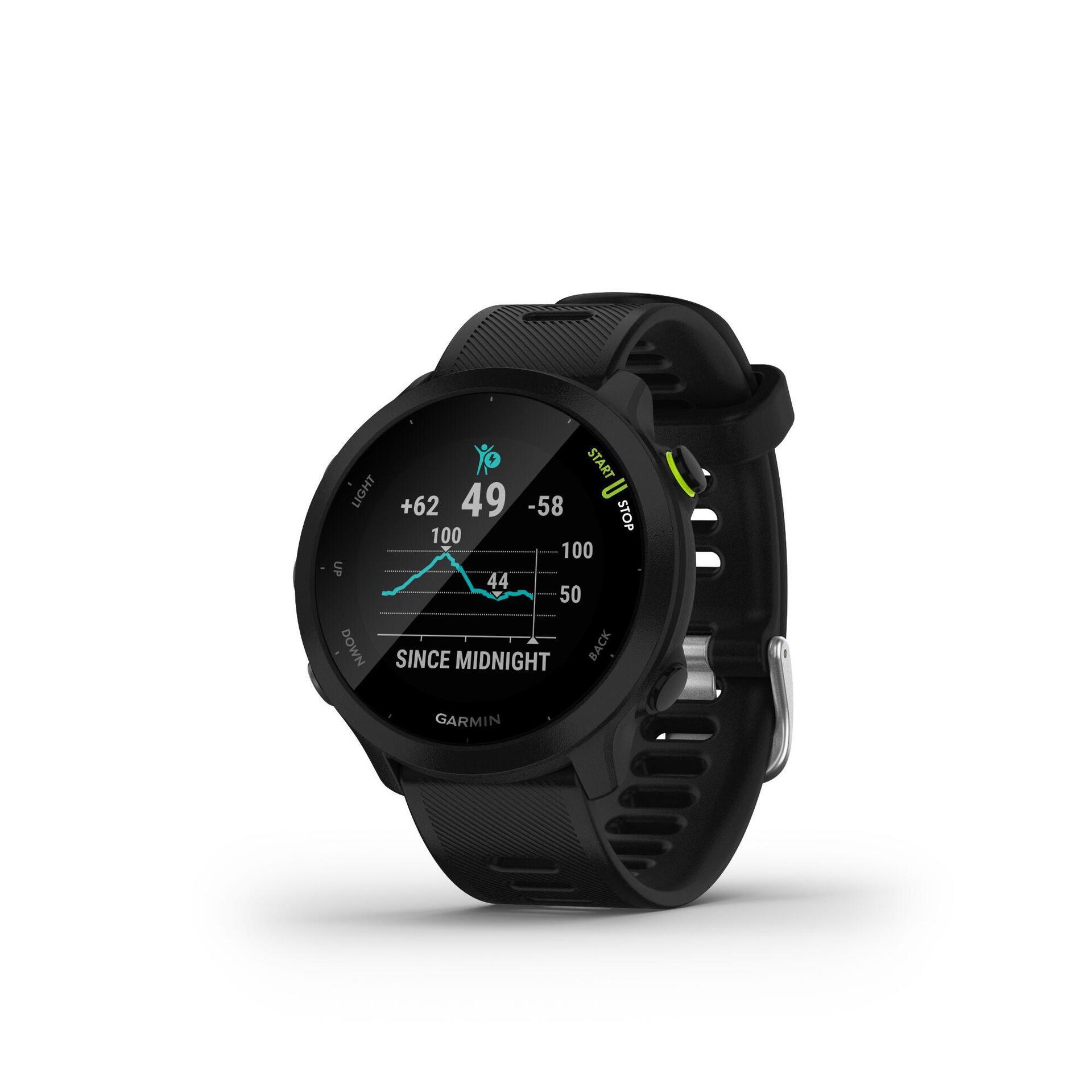 GARMIN FORERUNNER 55 BLACK MULTI SPORTS WATCH