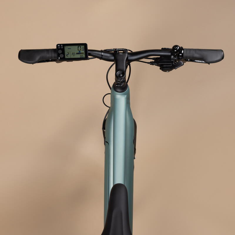 E-Bike City Trekking 28 Zoll LD500E LF Damen grün