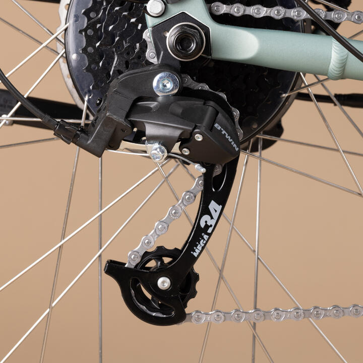 Velo ville longue distance 500 assistance electrique cadre bas. ELOPS Decathlon
