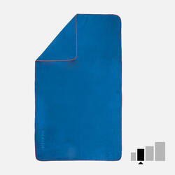 Handuk Renang Traveling Microfiber Ukuran M 60 x 80 cm - Biru 