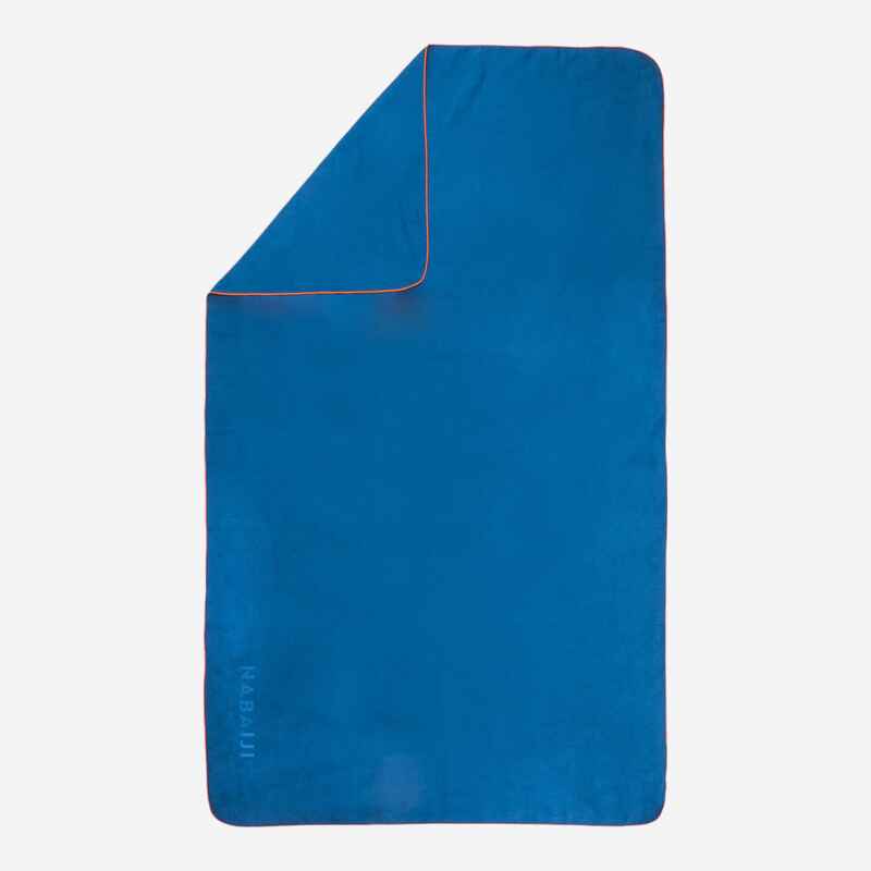 Mikrofaser-Badetuch Größe M 65 × 80 cm blau Mikrofaser-Badetuch Größe M 65 × 80 cm blau