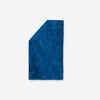 Itin švelnus XL dydžio mikropluošto rankšluostis, 110 x 175 cm, mėlynas