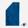 فوطة ميكروفايبر فائقة النعومة مقاس L 80 x 130 سم - أزرق