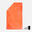 Serviette de bain microfibre ultra douce orange taille XL 110 x 175 cm