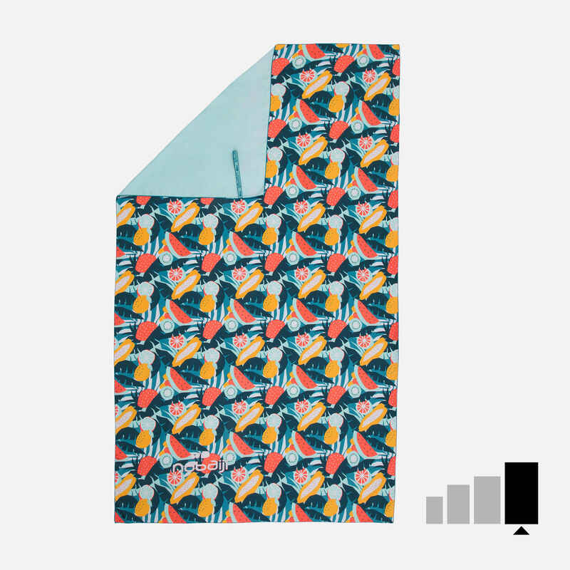 Mikrofaser-Badetuch Größe XL 110 × 175 cm bedruckt Mikrofaser-Badetuch Größe XL 110 × 175 cm bedruckt