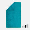 ผ้าขนหนูไมโครไฟเบอร์เนื้อนุ่มพิเศษ ขนาด L 80 x 130 ซม. (สีฟ้า)