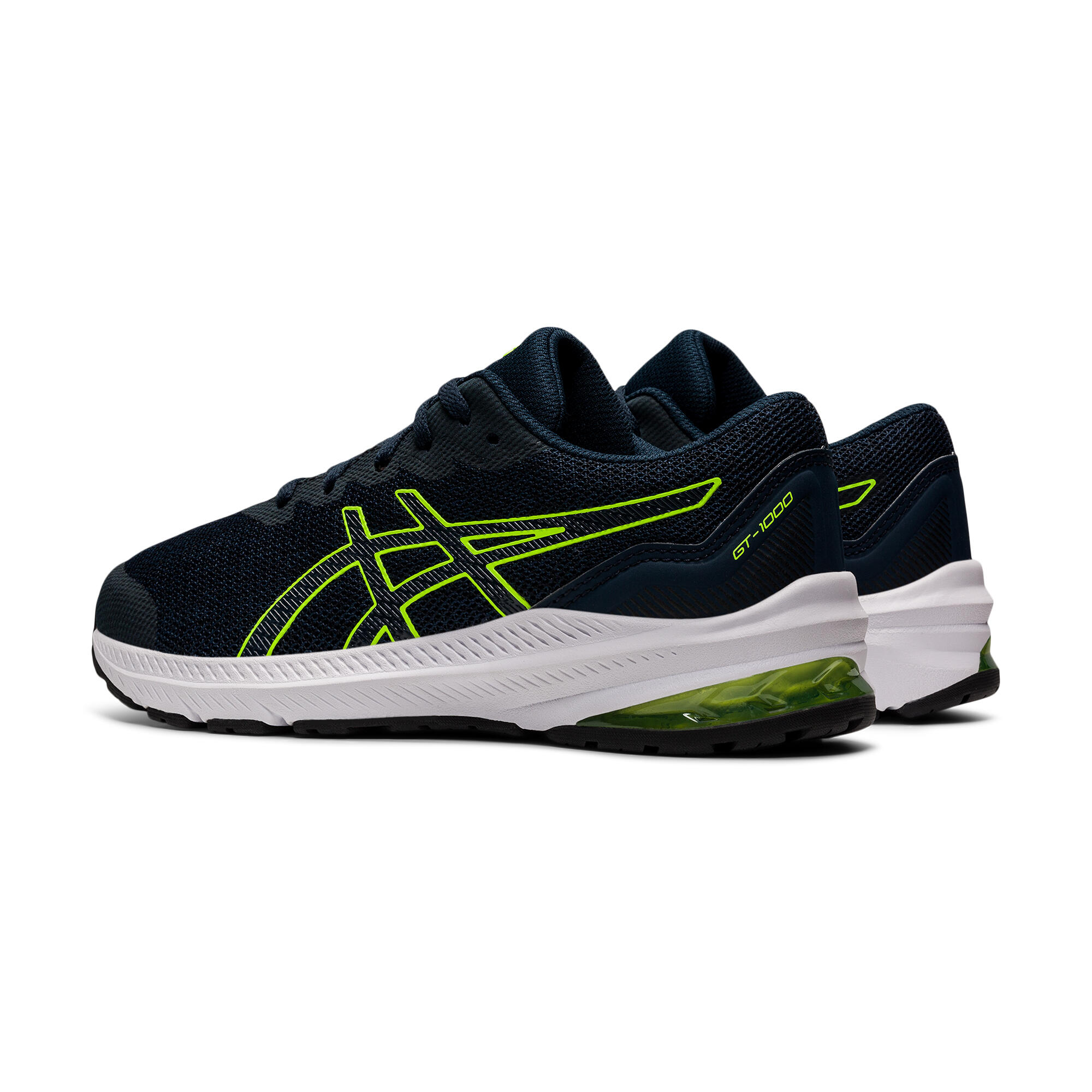 ASICS Detská bežecká obuv GT-1000 GS modro-zelená · záber 4