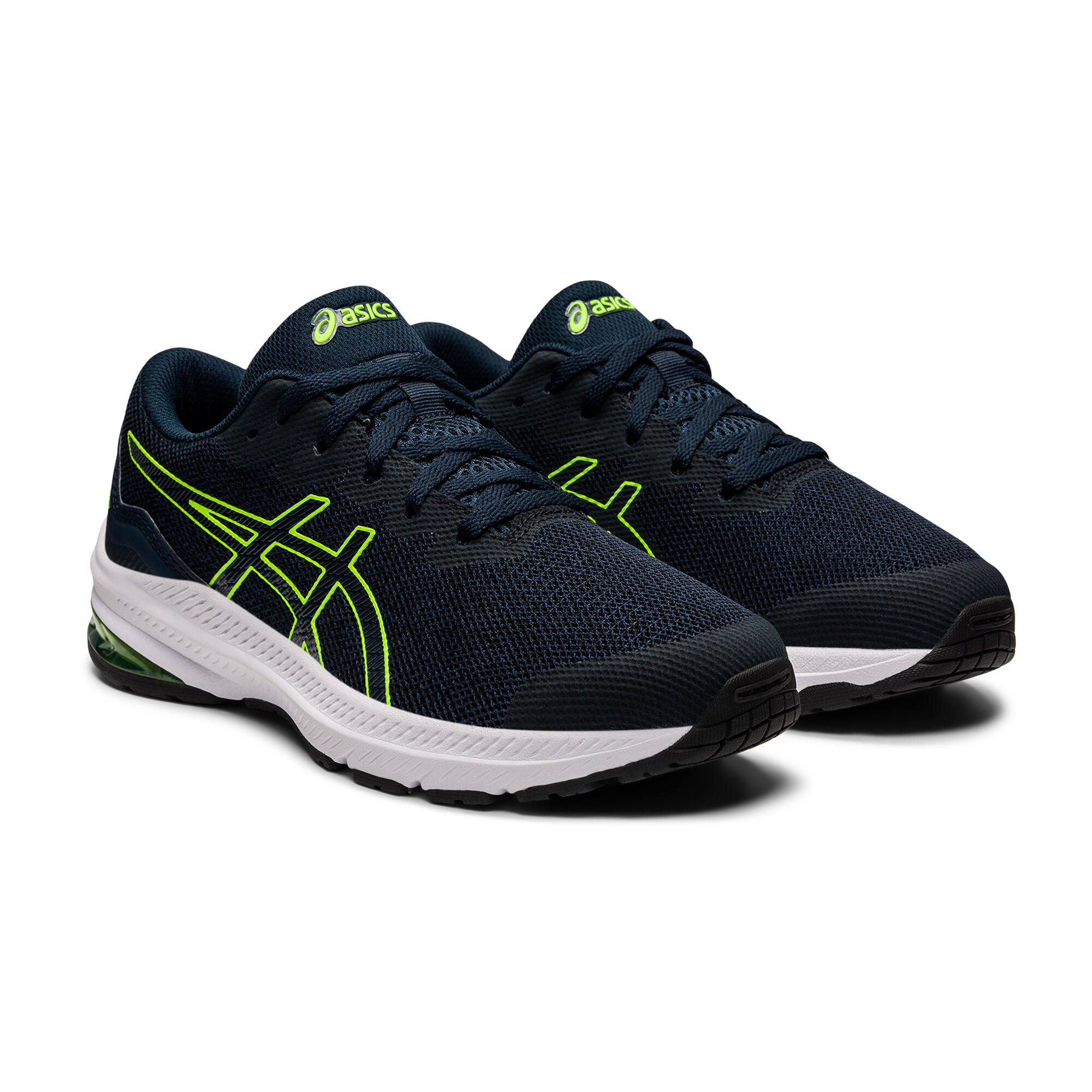 ASICS Detská bežecká obuv GT-1000 GS modro-zelená · záber 3
