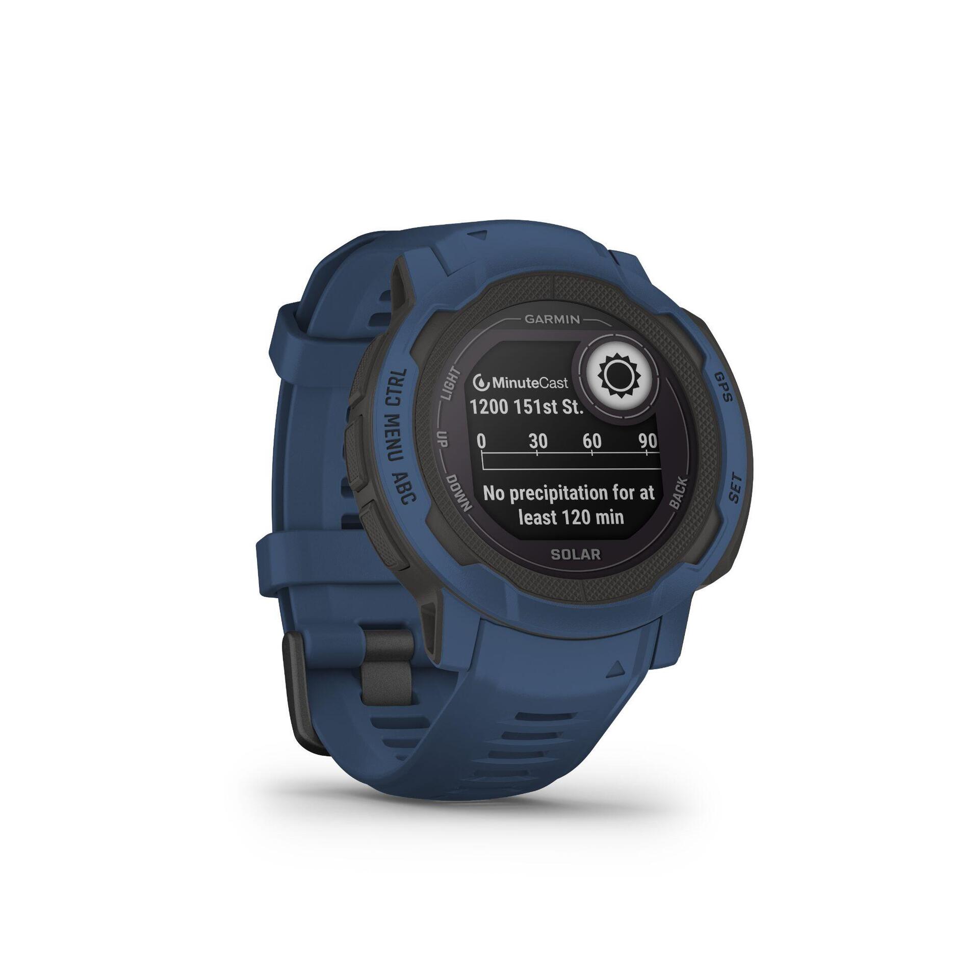 instinct solar tidal blue garmin instinct light blue