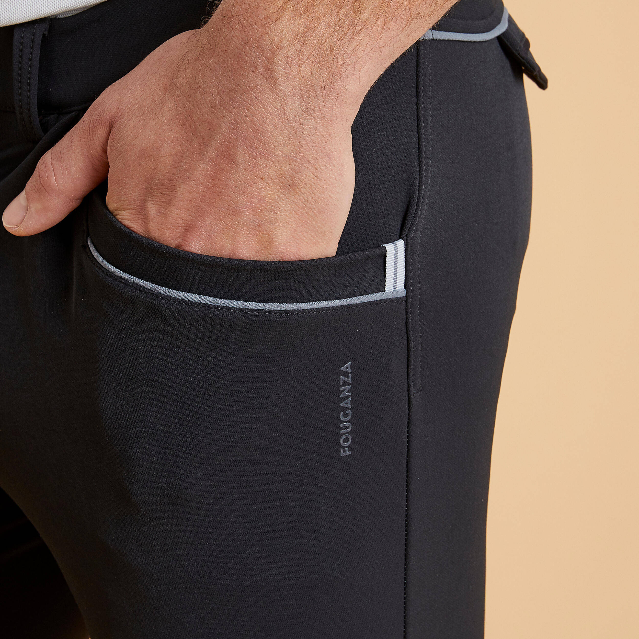 Men's Classic Horse Riding Jodhpurs 900 - Black -  5