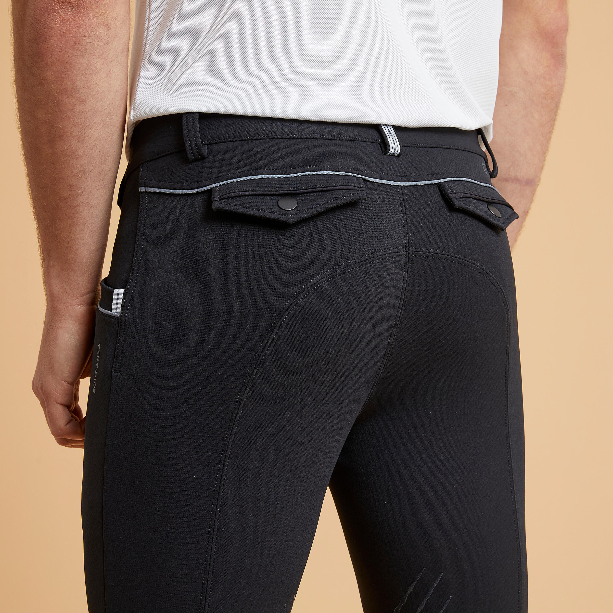 Men's 900 classic black riding pants