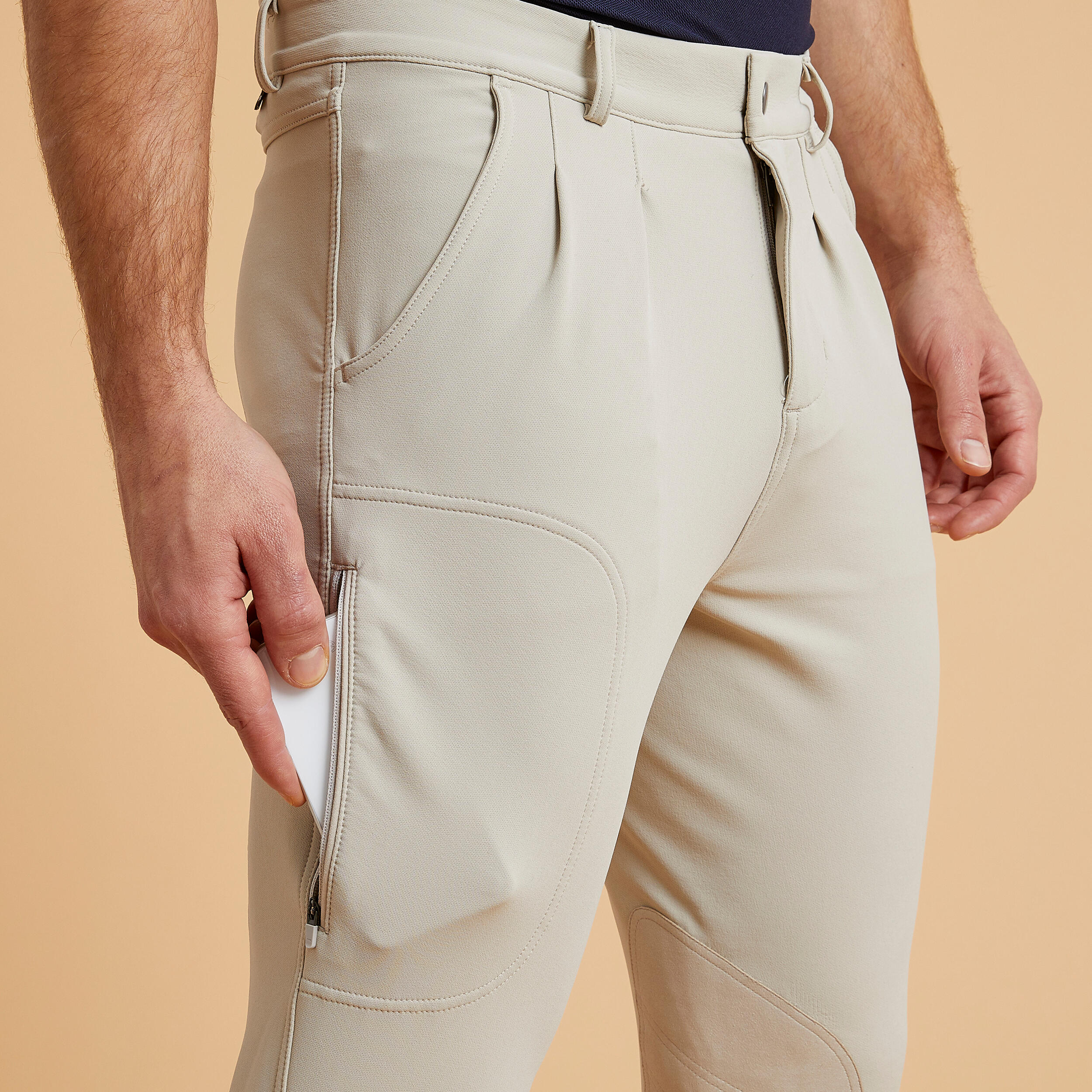 500 horseback riding breeches - Men - FOUGANZA