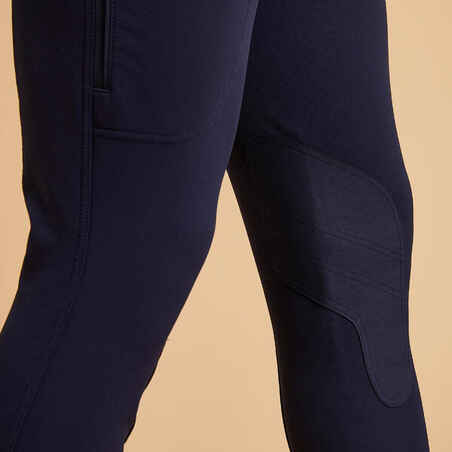 Men's Horse Riding Jodhpurs 500 - Navy