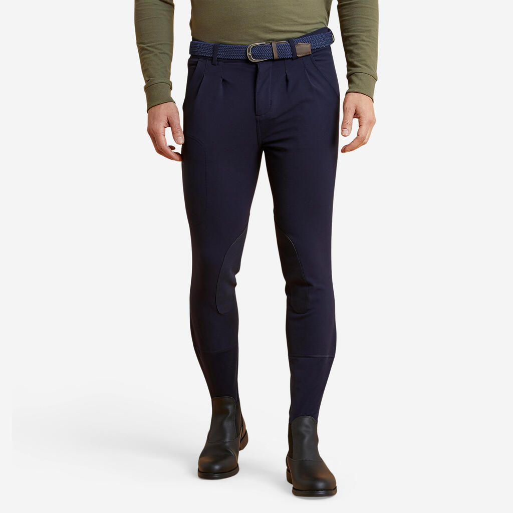 Pantalon équitation homme marine 500