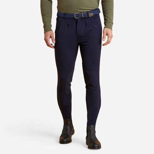 
      Pantalon équitation homme marine 500
  