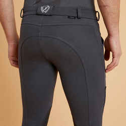 140 Warm Horse Riding Warm Jodhpurs - Dark Grey