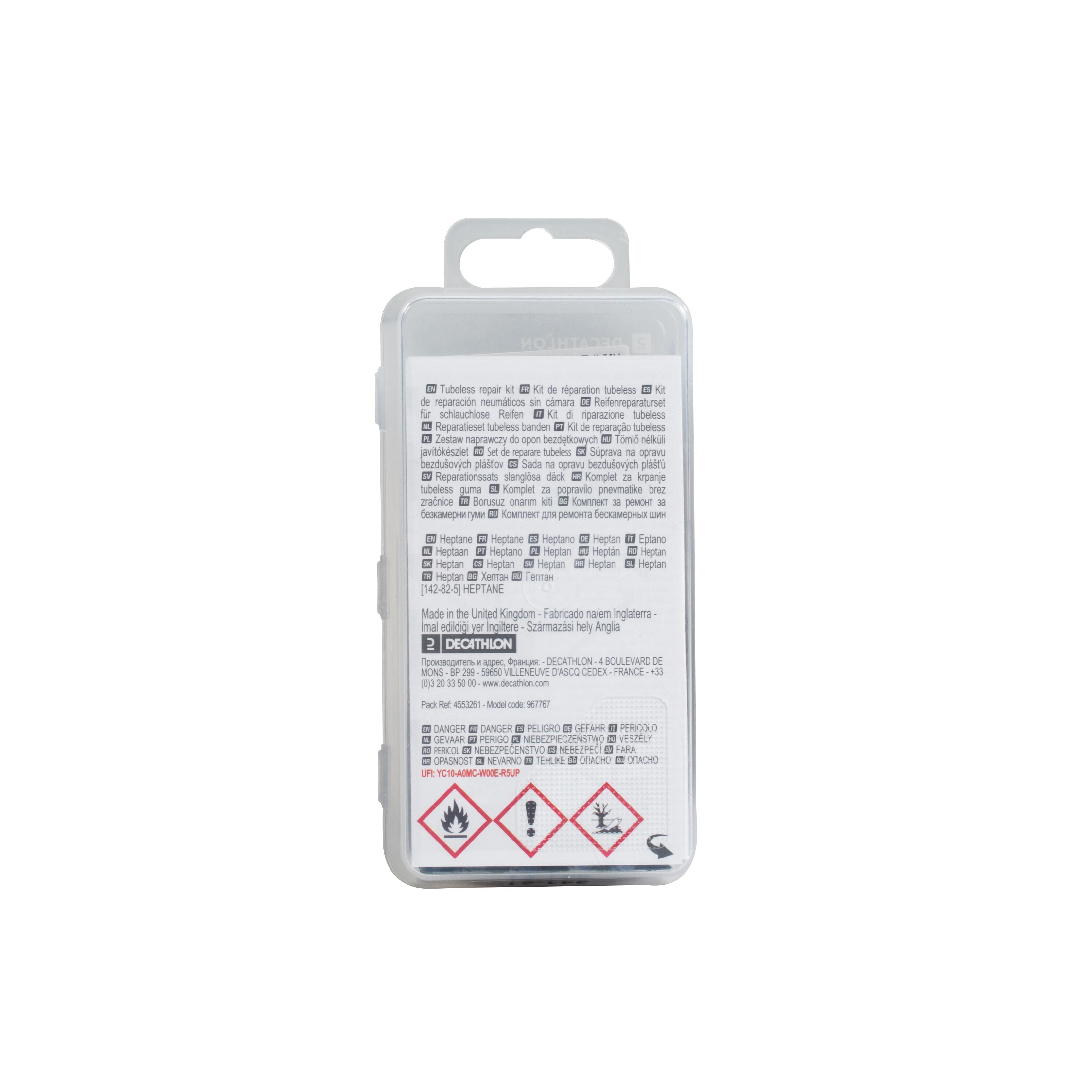 KIT REPARATION TUBELESS VTT