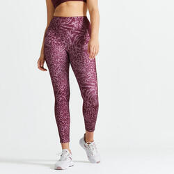 Leggings mallas fitness largos talle alto 120 mujer rosa