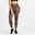 Leggings mit Smartphonetasche Damen Fitness Cardio bedruckt - Leoprint