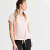 T-Shirt Damen - 120 rosameliert