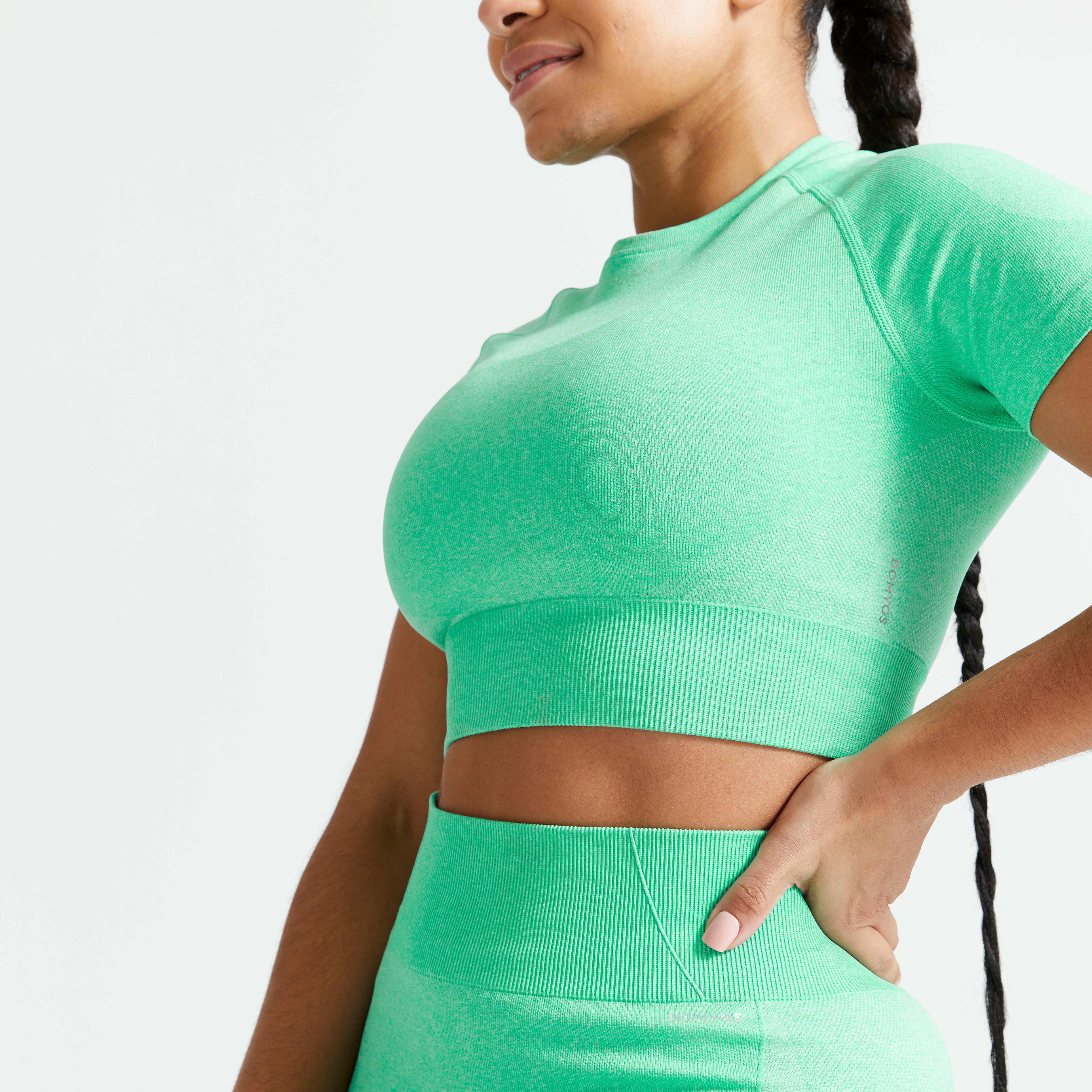 Crop top mujer deporte sale