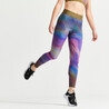 Women's High-Waisted Fitness Cardio Leggings - Print